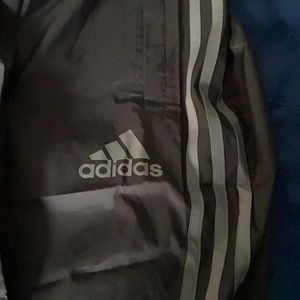 Adidas condivo rain pants black/gray NWOT